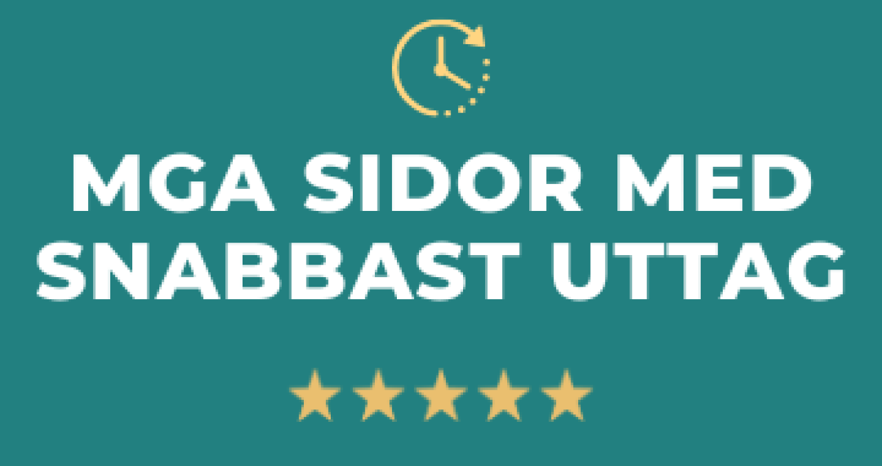 Snabba Uttag på MGA casinon